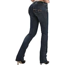   Sensuality Womens Xuxa Dark Stretch Push Up Jeans  