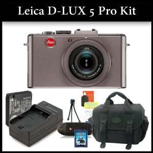  Leica D LUX 5 Digital Camera Pro Kit Includes Leica D Lux 