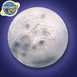 Discovery Kids Illuminated Remote Control Lunar Phase Moon Lamp 
