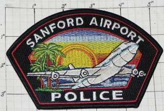 FLORIDA, SANFORD AIRPORT POLICE DEPT PATCH  