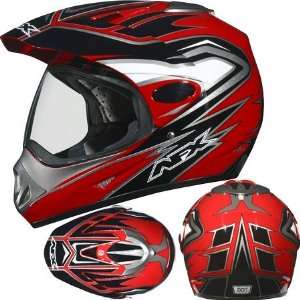  AFX FX 37 Multi Dual Sport Helmet X Large  Red 