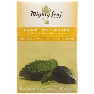 Mighty Leaf Tea Chocolate Mint Truffle Herbal Tea, 15 Count Whole Leaf 
