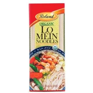 Roland Lo Mein Noodles, Organic, 12.8 Ounce Package (Pack of 30)
