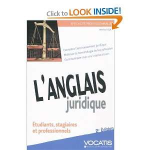  Langlais juridique (9782759010516) Amina Yala Books