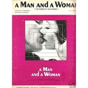    Sheet Music Francis Lai A Man And A Woman 108 