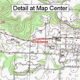   Map   Coal Hill, Arkansas (Folded/Waterproof)