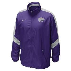  Kansas State Wildcats Backfield Jacket (Purple) Sports 