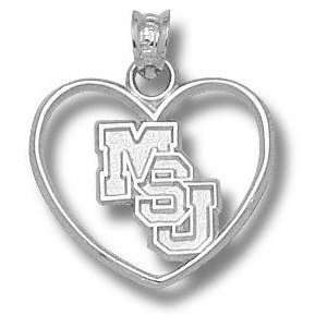  Mississippi State Bulldogs Solid Sterling Silver Classic 