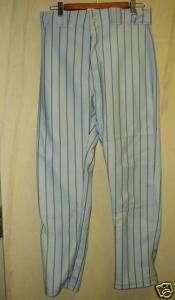 Baseball Pants Adult Gray Grey Navy Large Polyester New  