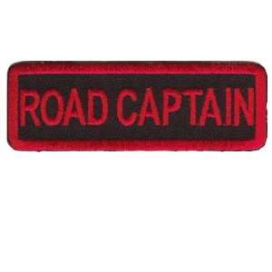   CAPTAIN RED Club NEW Embroidered Biker Vest Patch 