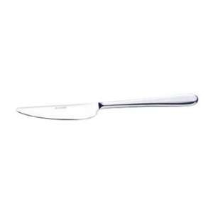  Hotel Stainless Steel Solid Handle Dessert Knife   8 1/4 