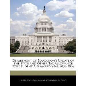  Department of Educations Update of the State and Other 