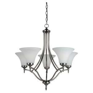  Seagull 31181 965 Montreal Chandelier Antique Brushed 