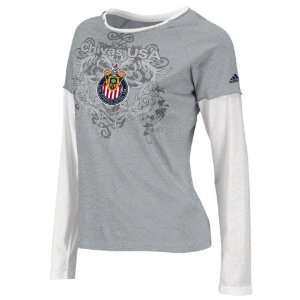  Club Deportivo Chivas USA Womens Grey adidas Grey Center 