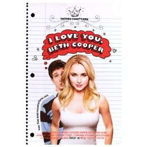 I love you, Beth Cooper Original Movie Poster, 27 x 40 