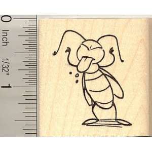  Silly Bug Making Faces Rubber Stamp Arts, Crafts & Sewing