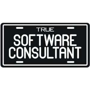 New  True Software Consultant  License Plate Occupations  