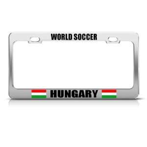  Hungary Flag Hungarian Sport Soccer license plate frame 