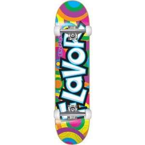  Flavor Push Pop Complete Skateboard   7.75 Fruit Punch W 