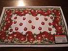 Set Of 4 Apple Placemats