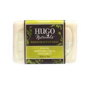  Hugo Naturals Bar Soap, Mexican Lime and Bergamot, 4 Ounce 