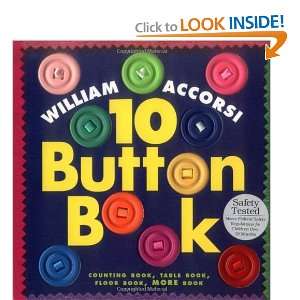  10 Button Book [Board book] William Accorsi Books