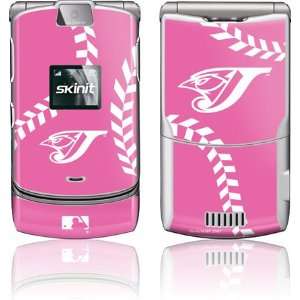  Toronto Blue Jays Pink Game Ball skin for Motorola RAZR V3 