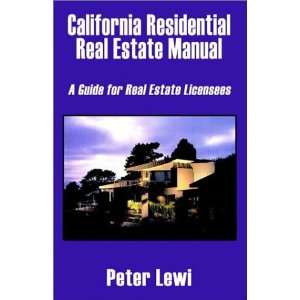  California Residential Real Estate Manual (9781589393097 