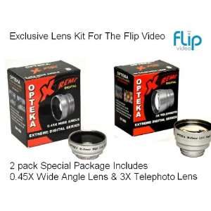  3X Telephoto Lens & 0.45X Wide Angle Lens For The Pure 