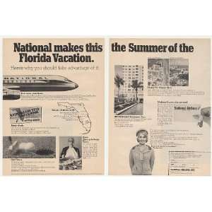  1967 National Airlines Stewardess Florida Vacation 2 Page 