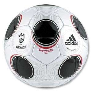  adidas Euro 2008 Mini Soccer Ball (Chrome) Sports 