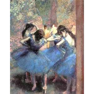 Edgar Degas   BLUE DANCERS