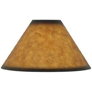 Leatherette Empire Shade 6x19x12 (Spider)
