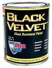POR 15 BLACK VELVET Heat Resistant Paint PINT POR15 NEW