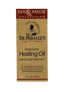 DR. MIRACLES INTENSIVE HEALING OIL HAIR & SCALP TREATMENT 2 FL. OZ.