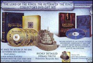 LORD OF THE RINGS   COLLECTORS DVD GIFT SET   RARE  