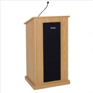  AmpliVox Sound Systems S470 Chancellor Lectern Finish 