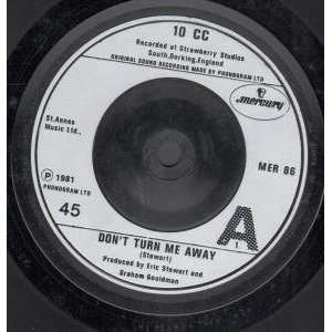  DONT TURN ME AWAY 7 INCH (7 VINYL 45) UK MERCURY 1981 