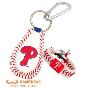  GameWear Philadelphia Phillies Keychain & Bracelet Combo 