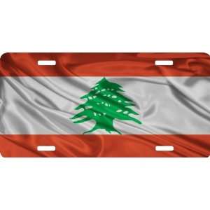  Rikki KnightTM Lebanon Flag Cool Novelty License Plate 
