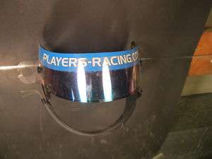 Race Used GREG MOORE Players Helmet Visor RARE  