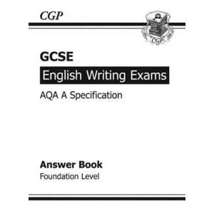  GCSE AQA A Answer Book Foundation Writing (9781841469799) Books