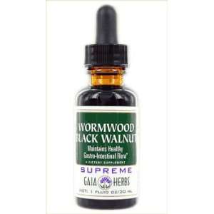  Wormwood Black Walnut Supreme Liquid Extracts 16 oz   Gaia 