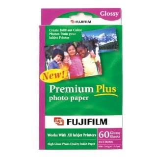  FujiFilm Inkjet Premium Plus Paper Glossy 8.5 x 11 (50 