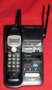 PANASONIC KX TG2382B SINGLE HANDSET CORDLESS PHONE SYS  