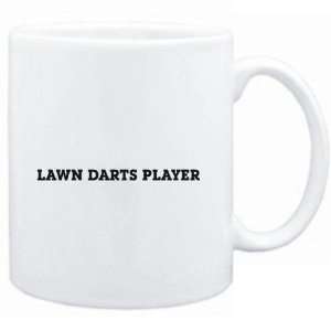  Mug White  Lawn Darts Player SIMPLE / BASIC  Sports 