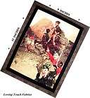 BOY SCOUTS OF AMERICA / NORMAN ROCKWELL FABRIC PANEL 9X11 #E