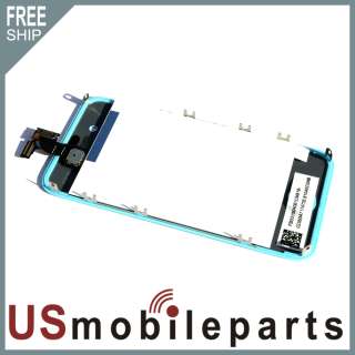 CDMA iphone 4 Compatible Blue LCD Touch Sreen Assembly Back Cover 