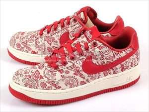 Nike Wmns Air Force 1 07 Sail/Red Valentines Day 2011  
