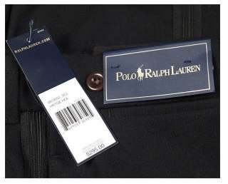 Polo Ralph Lauren Mens Tuxedo Pants NWT $295 Size 33 Waist Black 
